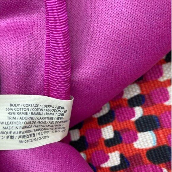 Kate Spade On Purpose Canvas Tote Bag - Picture 6 of 7